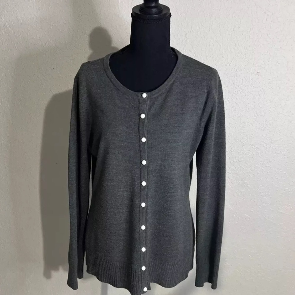 Covington Women’s Gray Long Sleeves Size L Button Up